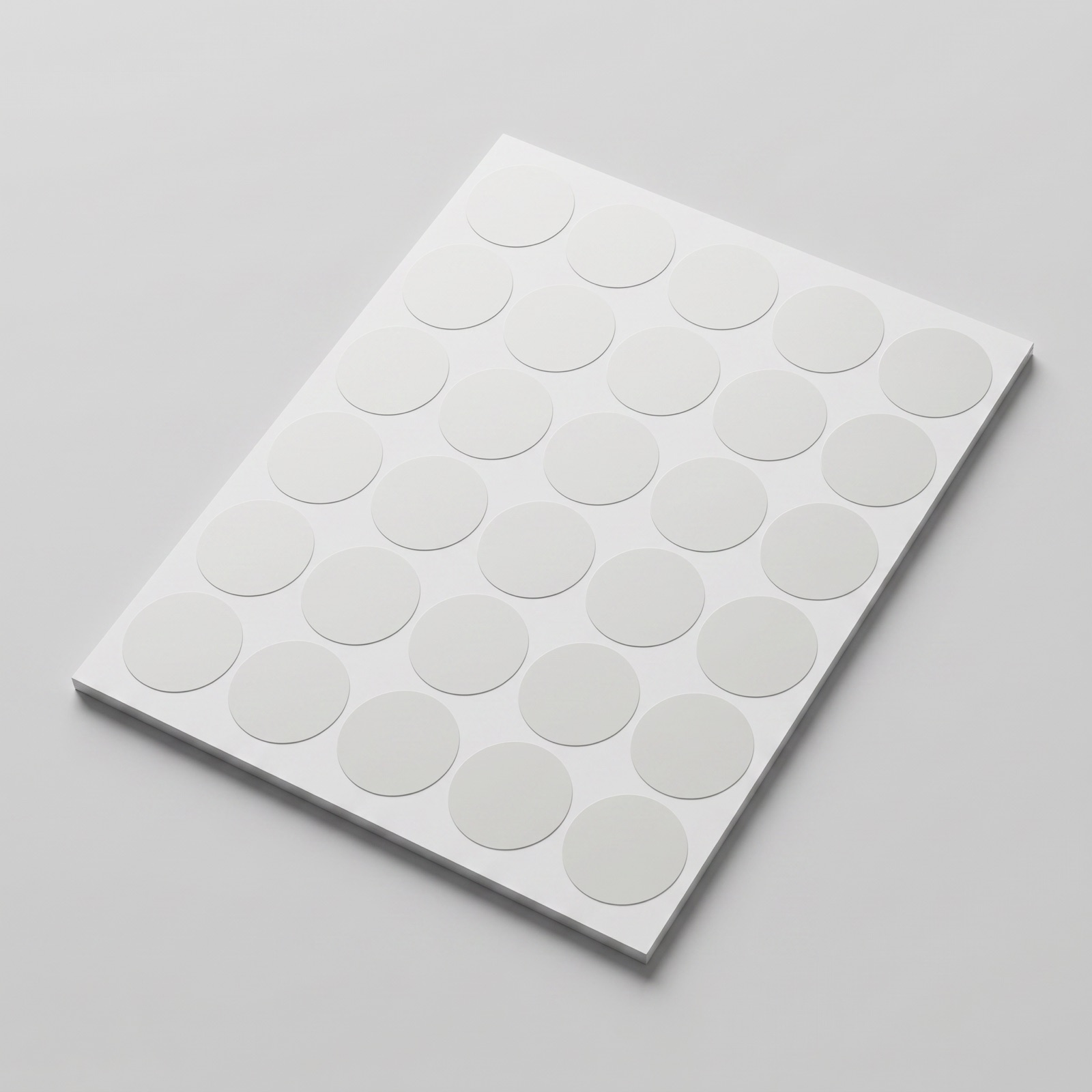 Round Sticker — angle 3