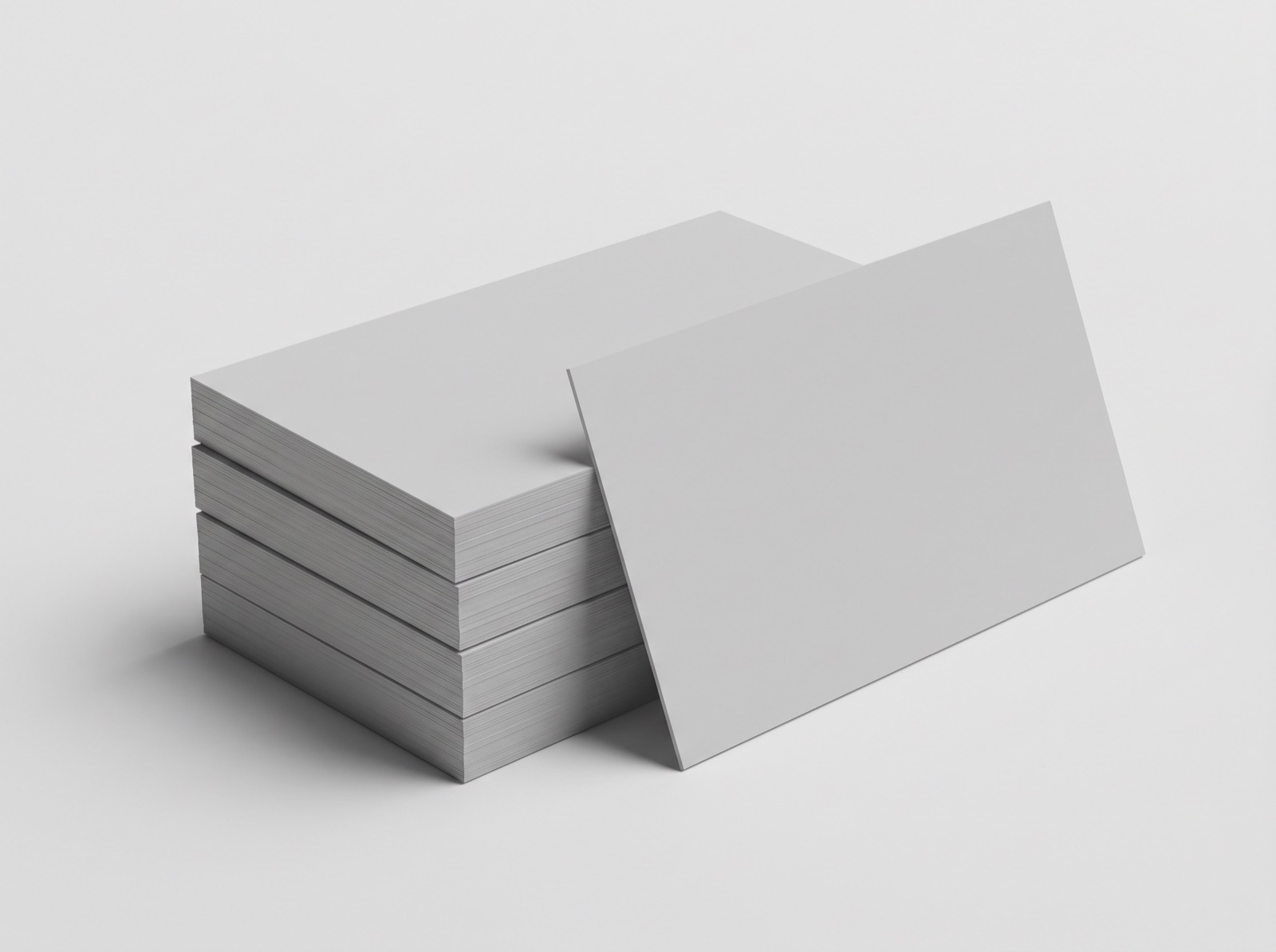 Business cards — stack